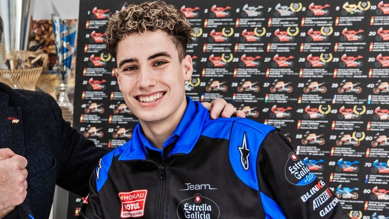 Pau Alsina disputaba el Mundial de JuniorGP con el Estrella Galicia 0,0