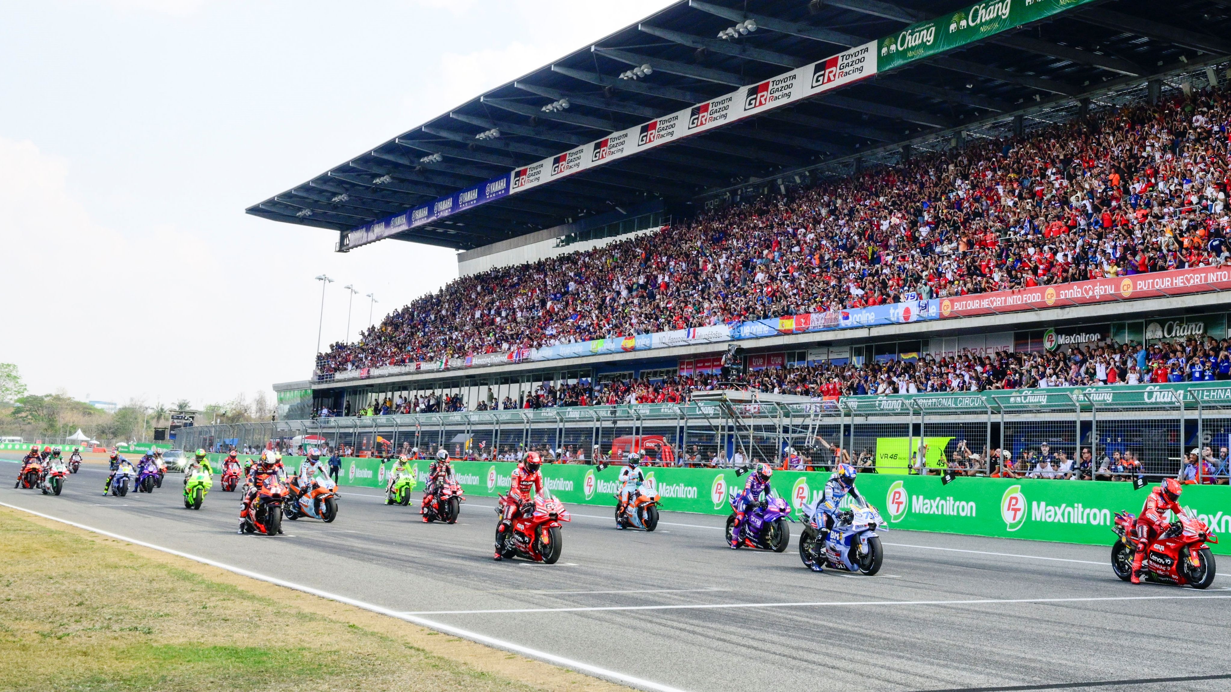 MotoGP 2026 ya tiene calendario y arrancará en Tailandia