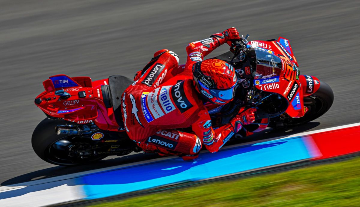 Marc Márquez y su Ducati Desmosedici volvieron a formar un engranaje perfecto en Brno Marc Márquez y su Ducati Desmosedici volvieron a formar un engranaje perfecto en Brno