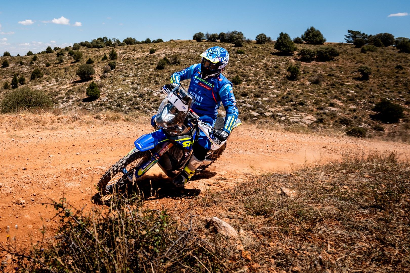 Lorenzo Santolino (Sherco) se corona por vez primera como ganador de la Baja España Aragón 2025