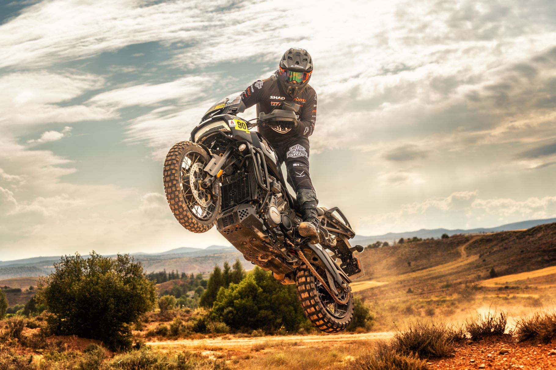 Joan Pedrero conquista su cuarta Baja Aragón consecutiva con Harley-Davidson