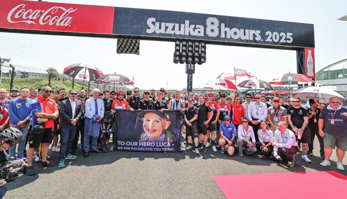 Todo el EWC se unió para correr por el pequeño Luca Guintoli, fallecido recientemente por culpa de un cáncer