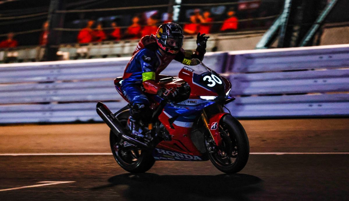 Johann Zarco tras rubricar la victoria de Honda HRC en las 8 horas de Suzuka 2025