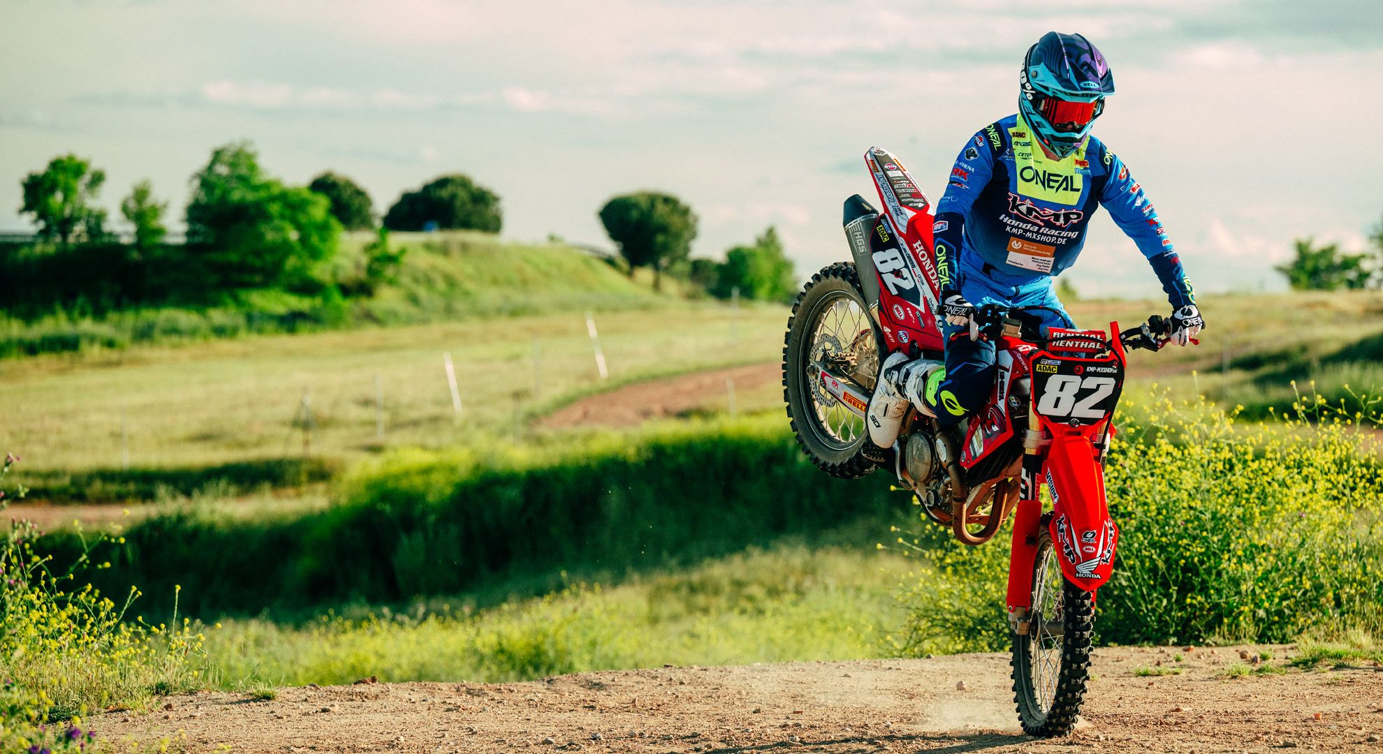 Honda CRF 250 KMP Manu López Carreras