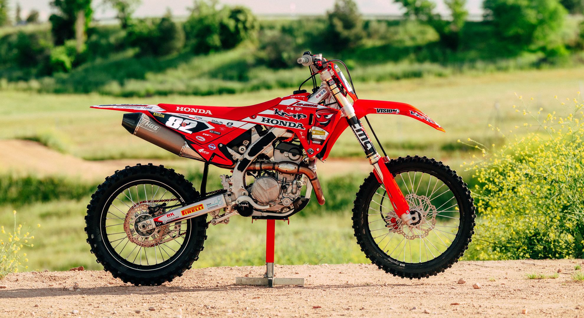 Honda CRF 250 KMP Manu López Carreras