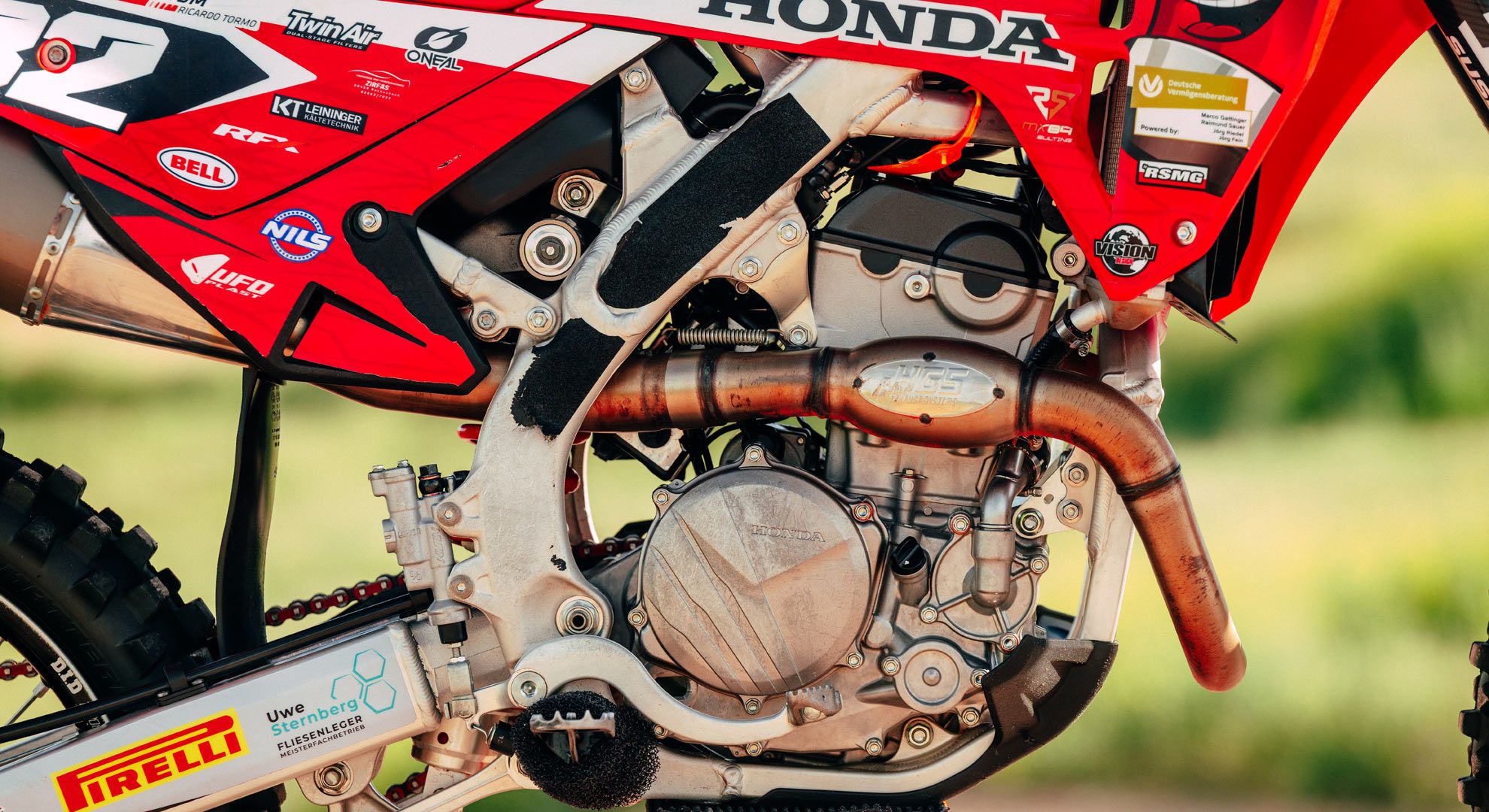 Honda CRF 250 KMP Manu López Carreras