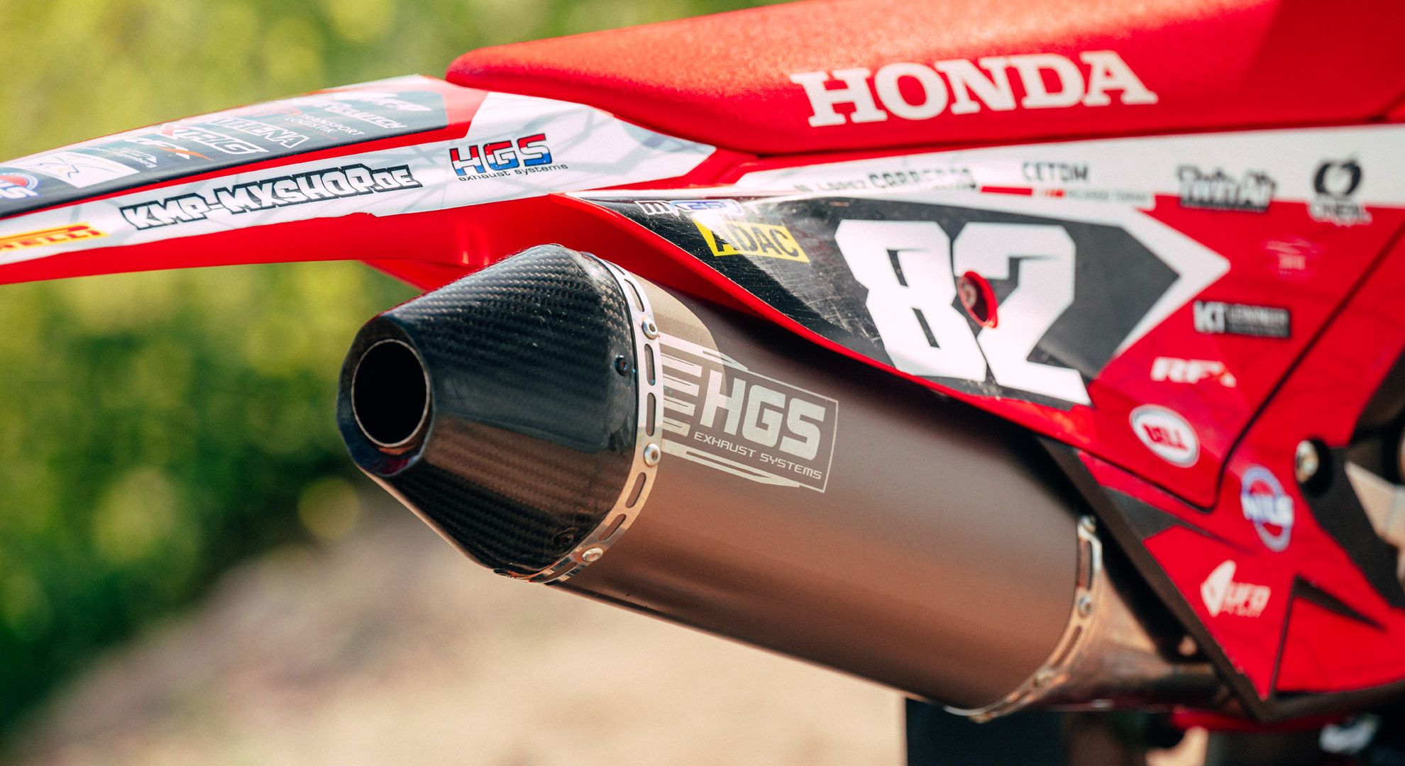 Honda CRF 250 KMP Manu López Carreras