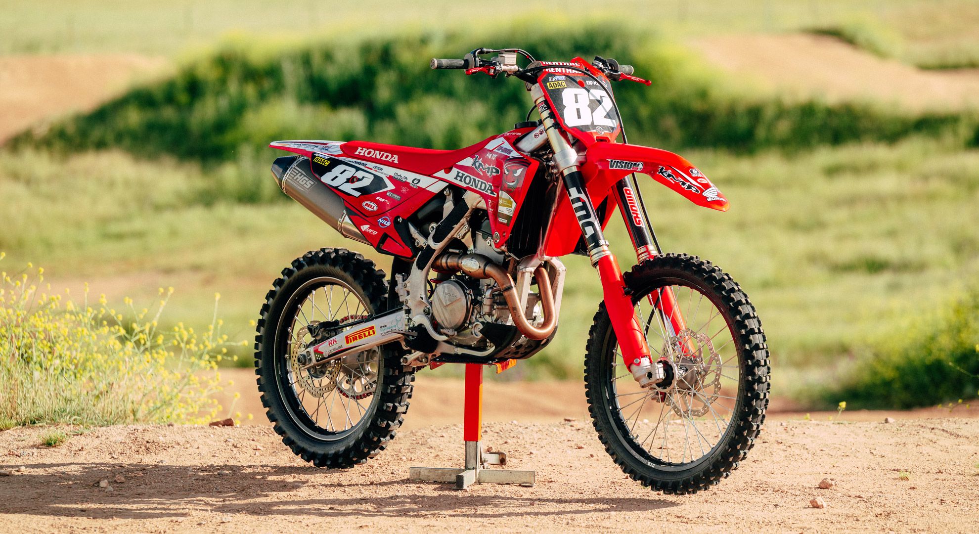 Honda CRF 250 KMP Manu López Carreras