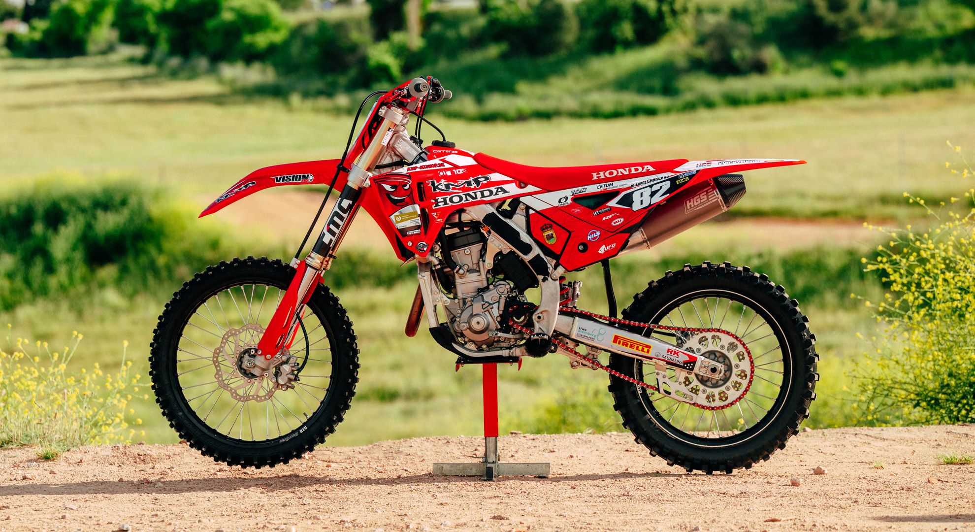 Honda CRF 250 KMP Manu López Carreras