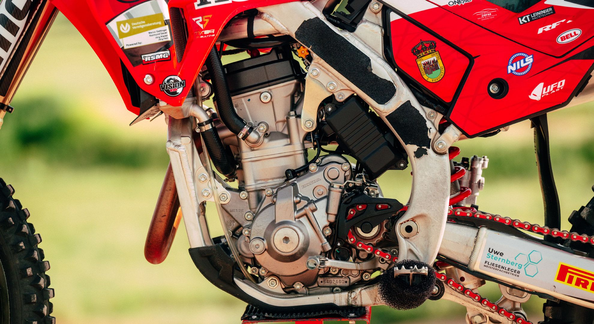 Honda CRF 250 KMP Manu López Carreras