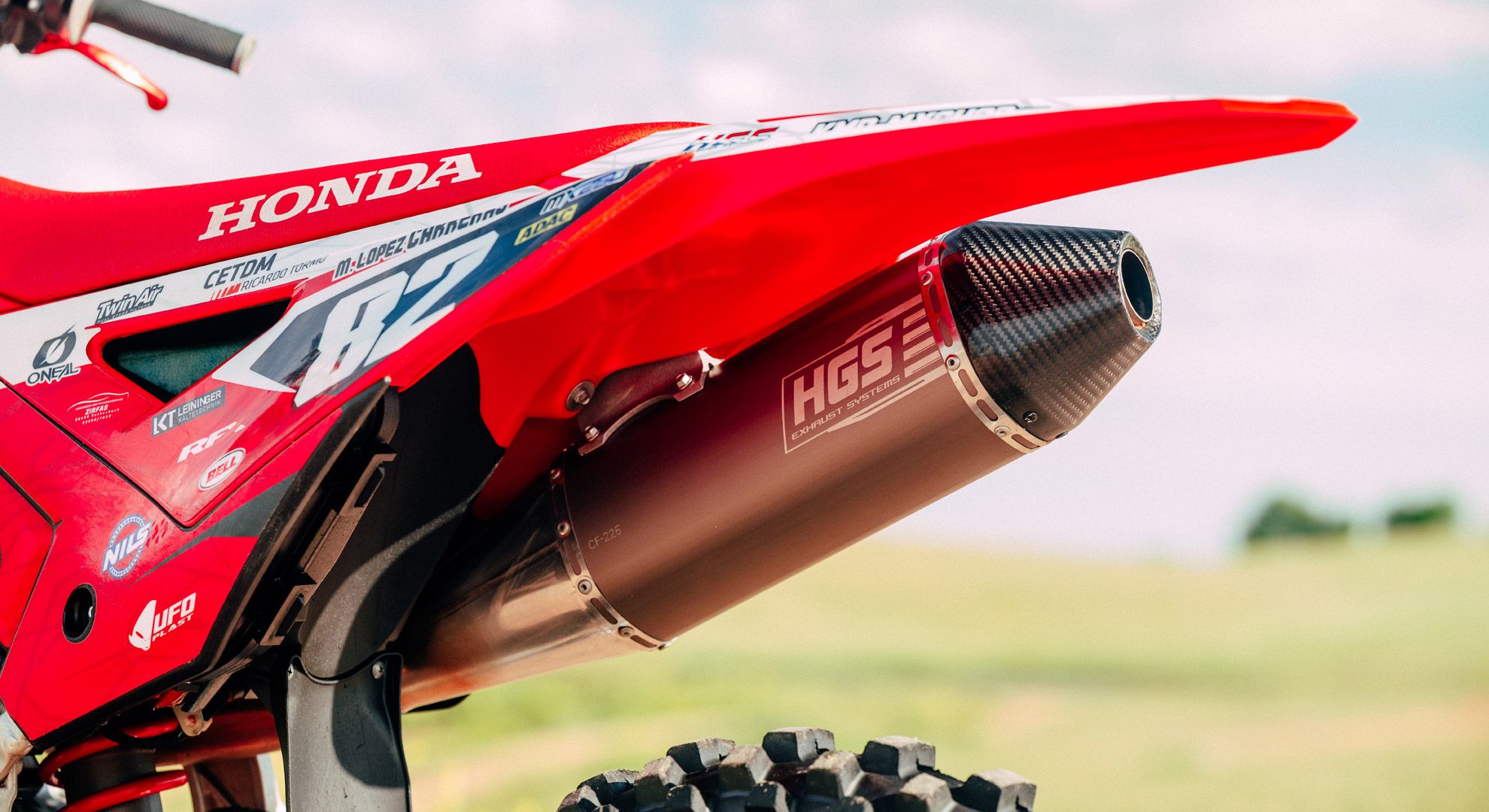 Honda CRF 250 KMP Manu López Carreras
