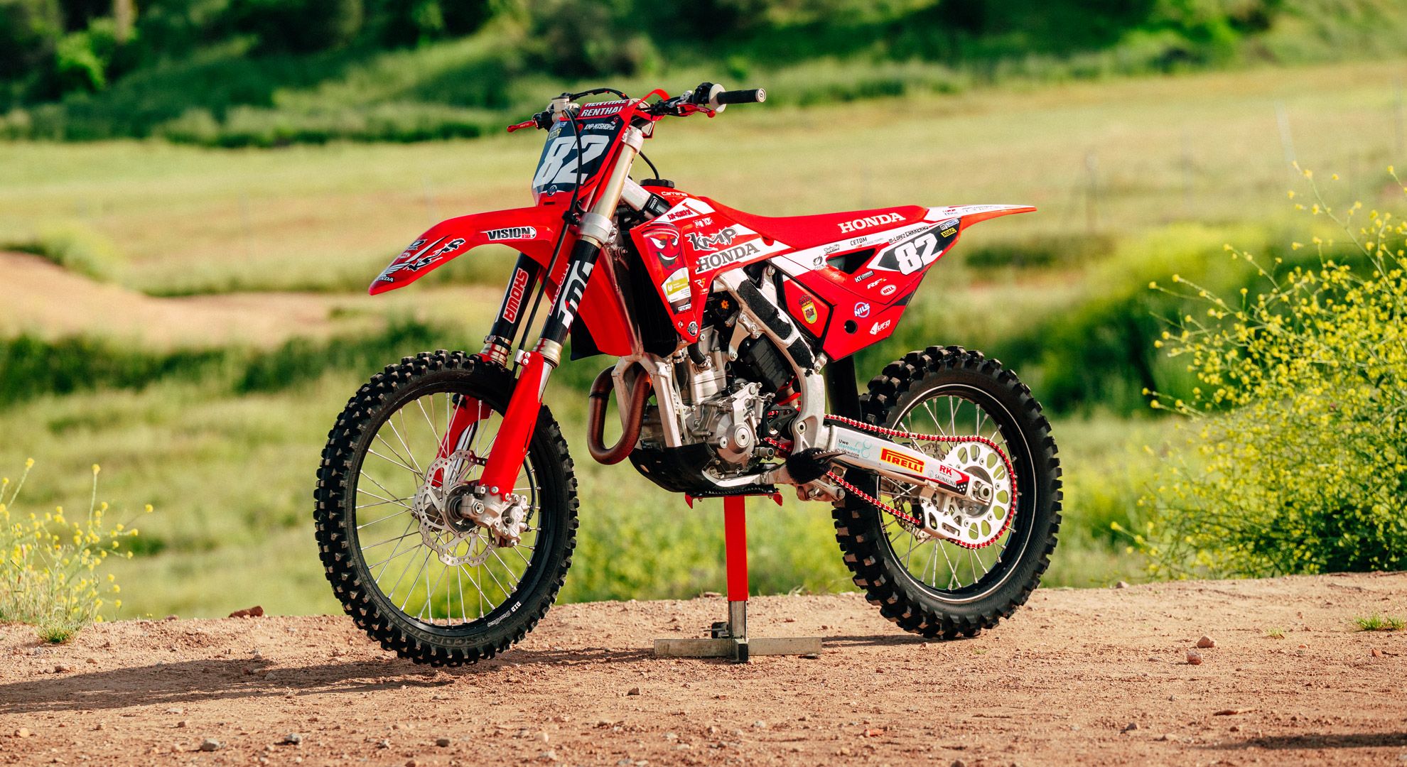 Honda CRF 250 KMP Manu López Carreras
