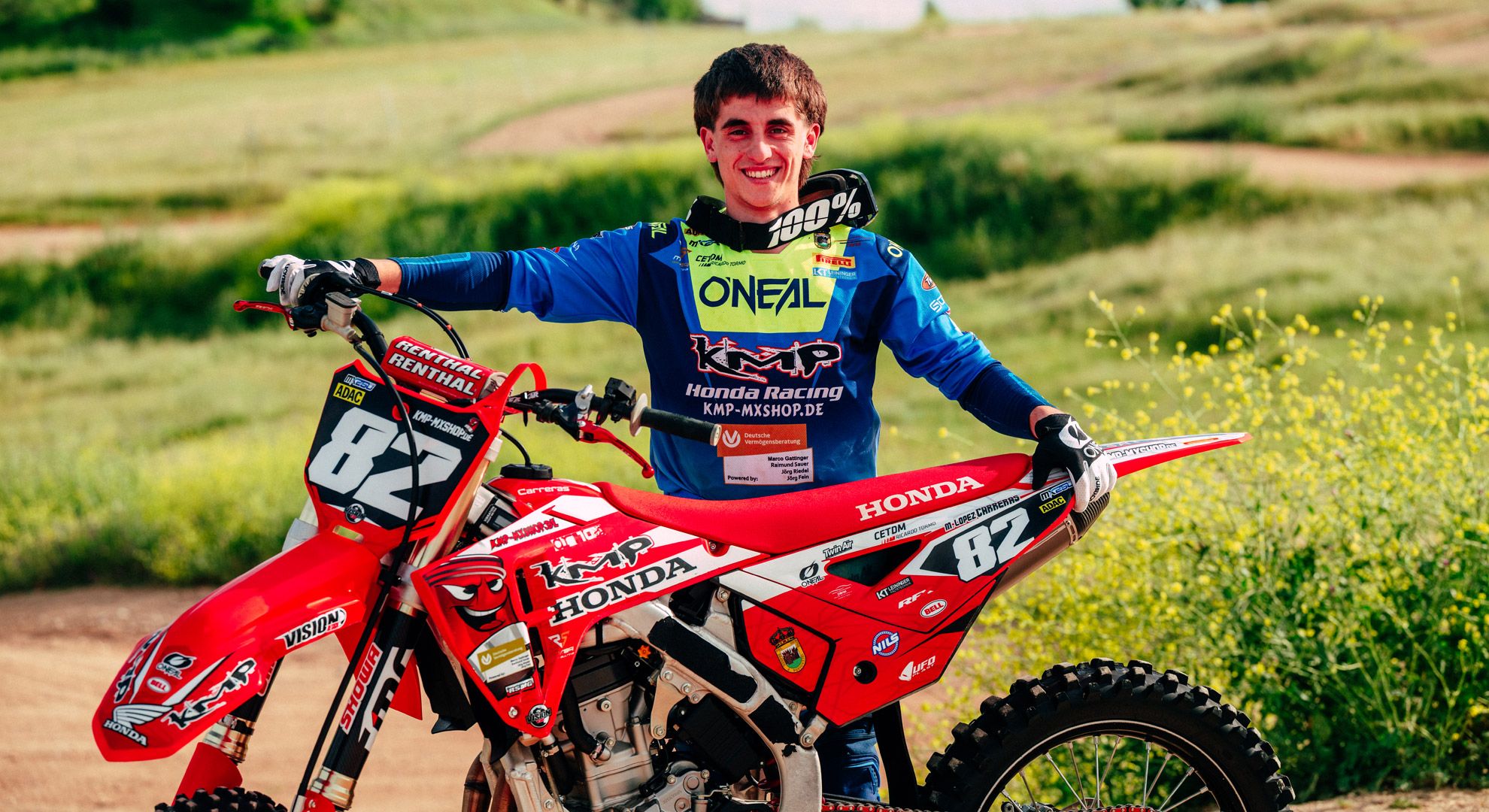 Honda CRF 250 KMP Manu López Carreras