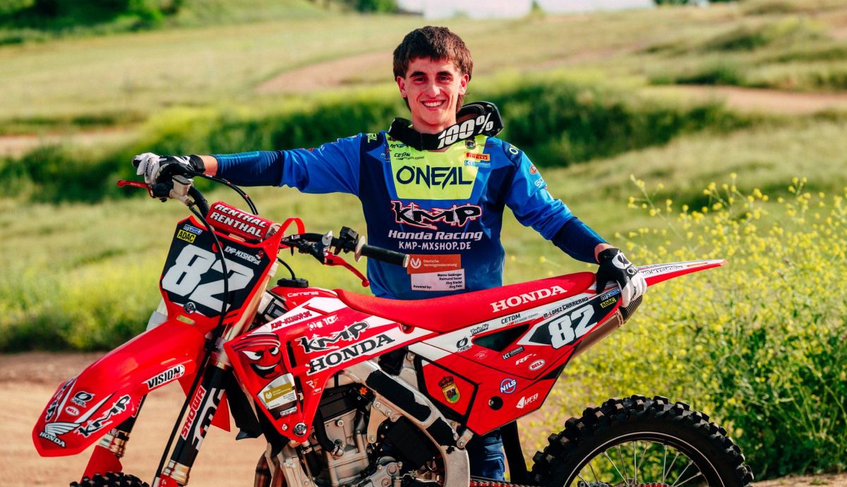 Honda CRF 250 KMP Manu López Carreras