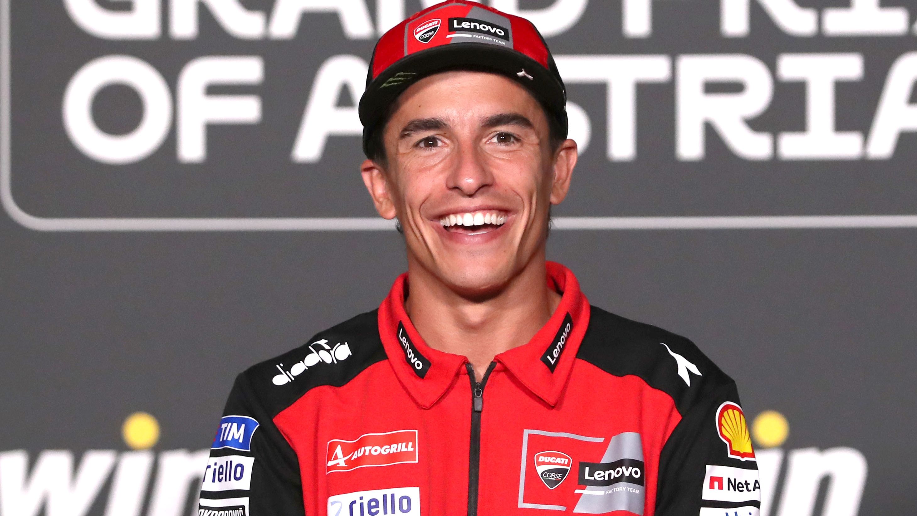 Marc Márquez en la rueda de prensa del Gran Premio de Austria de MotoGP 2025 en Red Bull Ring