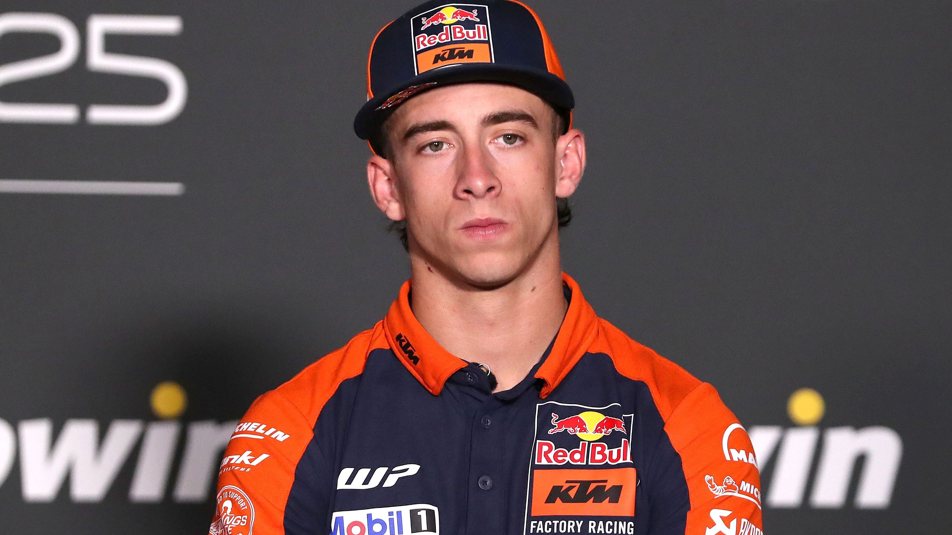 Pedro Acosta en la rueda de prensa del Gran Premio de Austria de MotoGP 2025 en Red Bull Ring