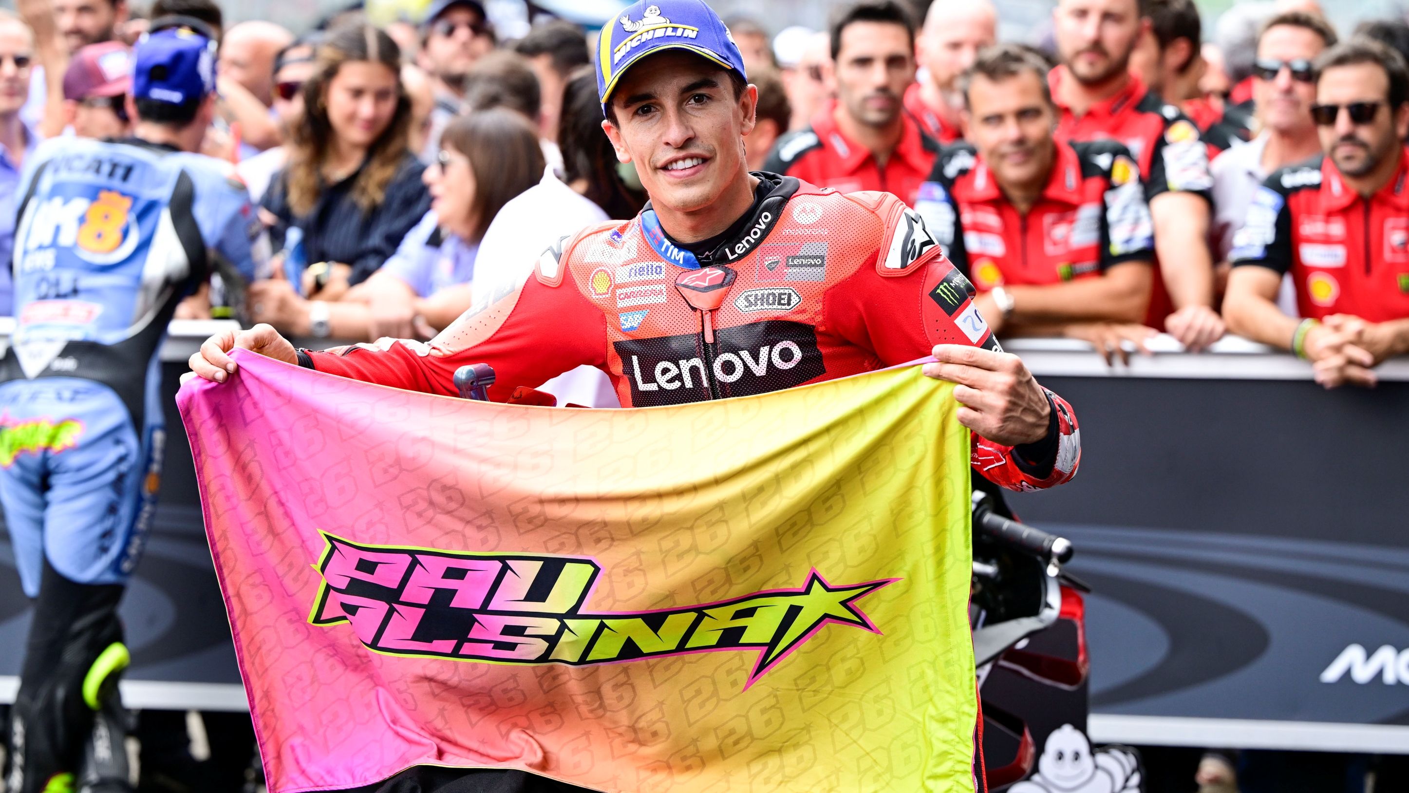 Marc Márquez dedica a Pau Alsina la victoria en Austria