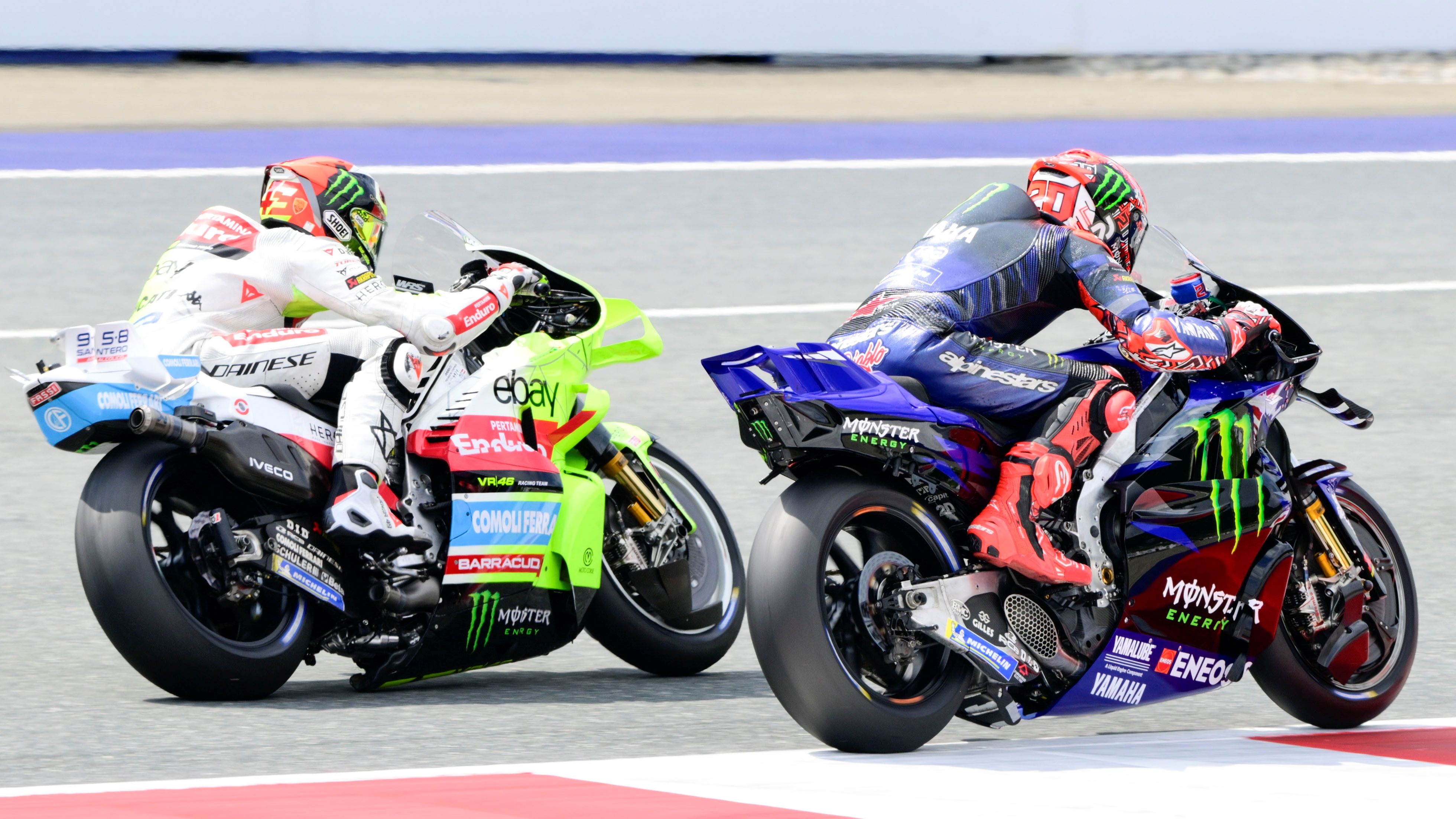 Fabio Quartararo y Fabio Di Giannantonio, MotoGP Austria 2025