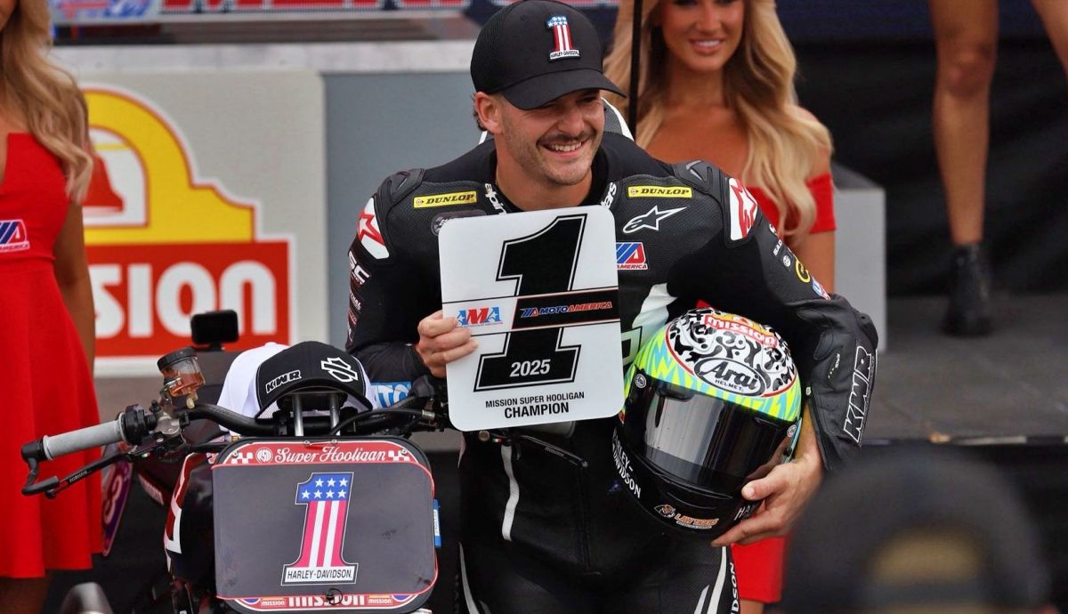 James Rispoli es el campeón del Mission Super Hooligan 2025 del MotoAmerica