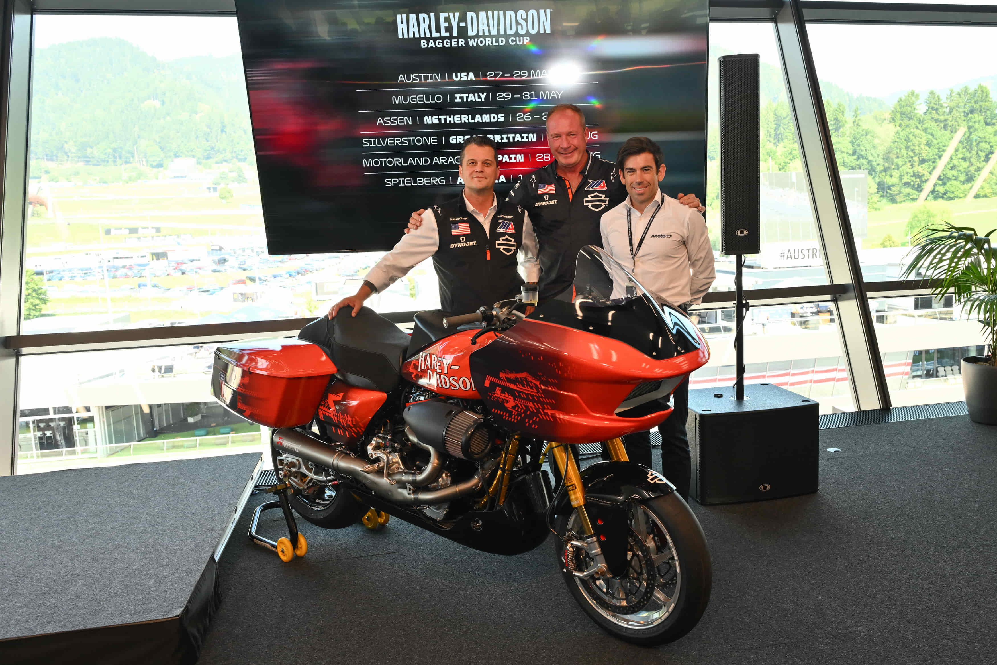 Harley-Davidson y MotoGP lanzan la primera Copa del Mundo de Baggers en 2026