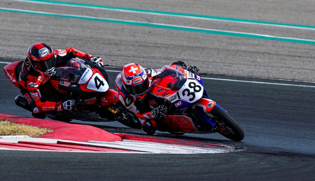 Alessio Arnold logró el doblete y Qabil Irfan sigue líder de la ESBK Talent Cup Alessio Arnold logró el doblete y Qabil Irfan sigue líder de la ESBK Talent Cup