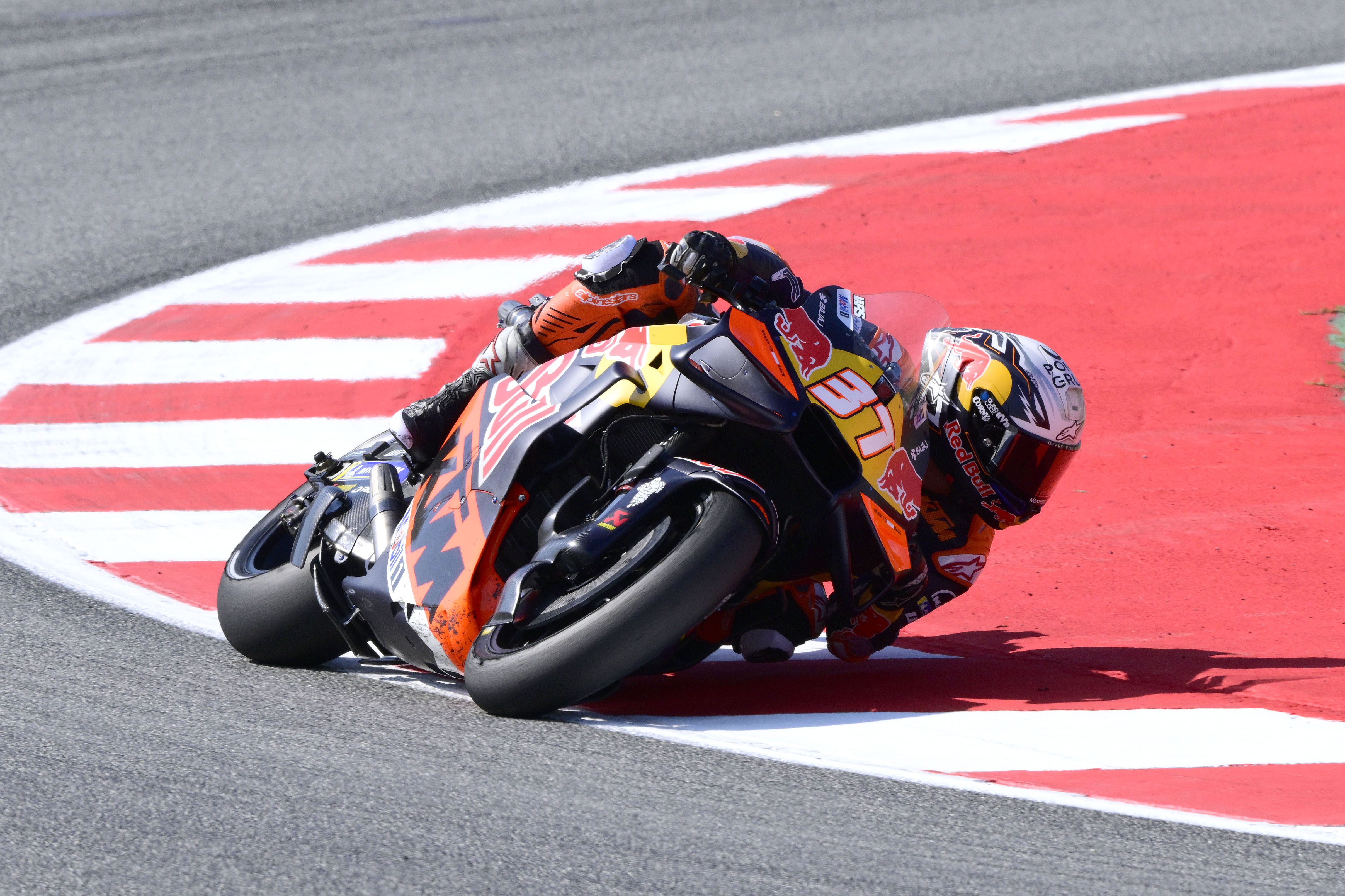 Pedro Acosta ha terminado segundo en la práctica de MotoGP de Cataluña.