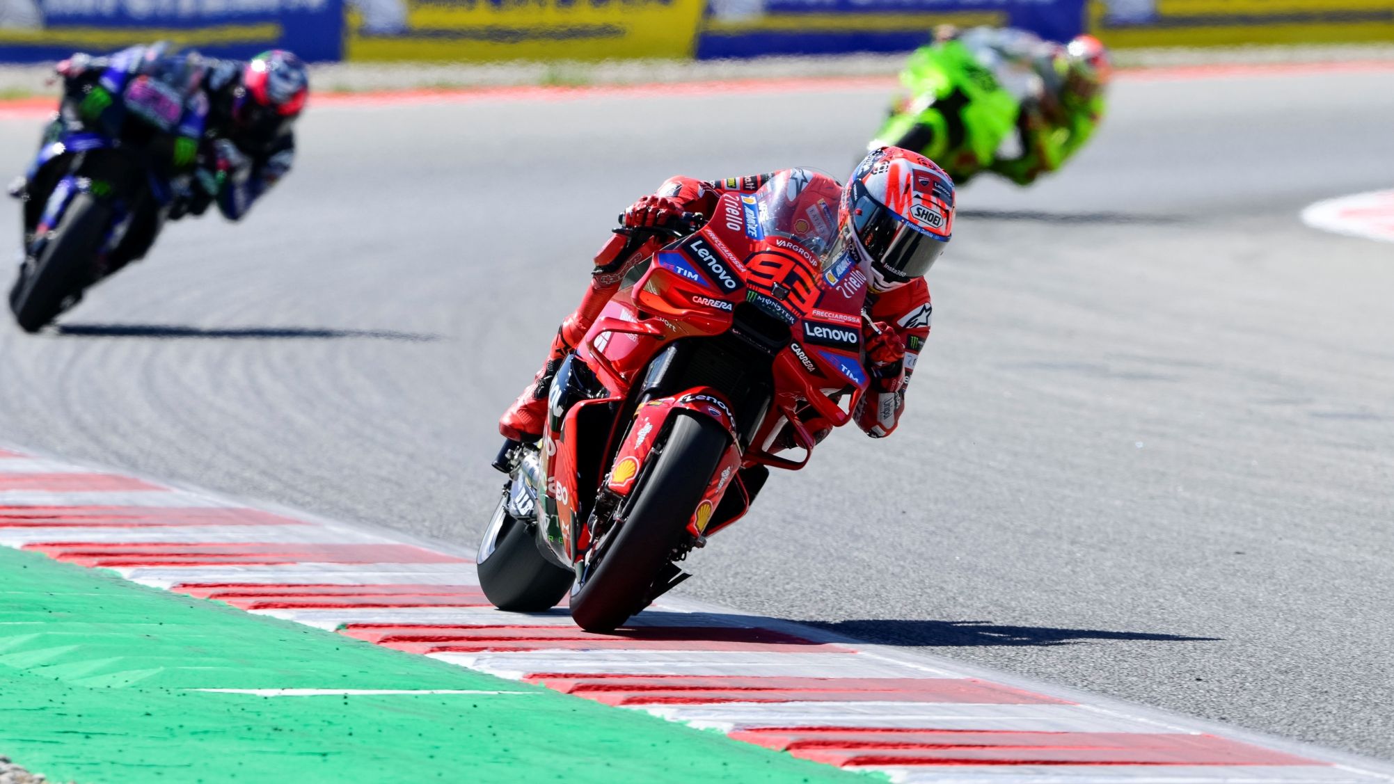 Marc Márquez se ha impuesto en el Sprint de Barcelona ante Fabio Quartararo