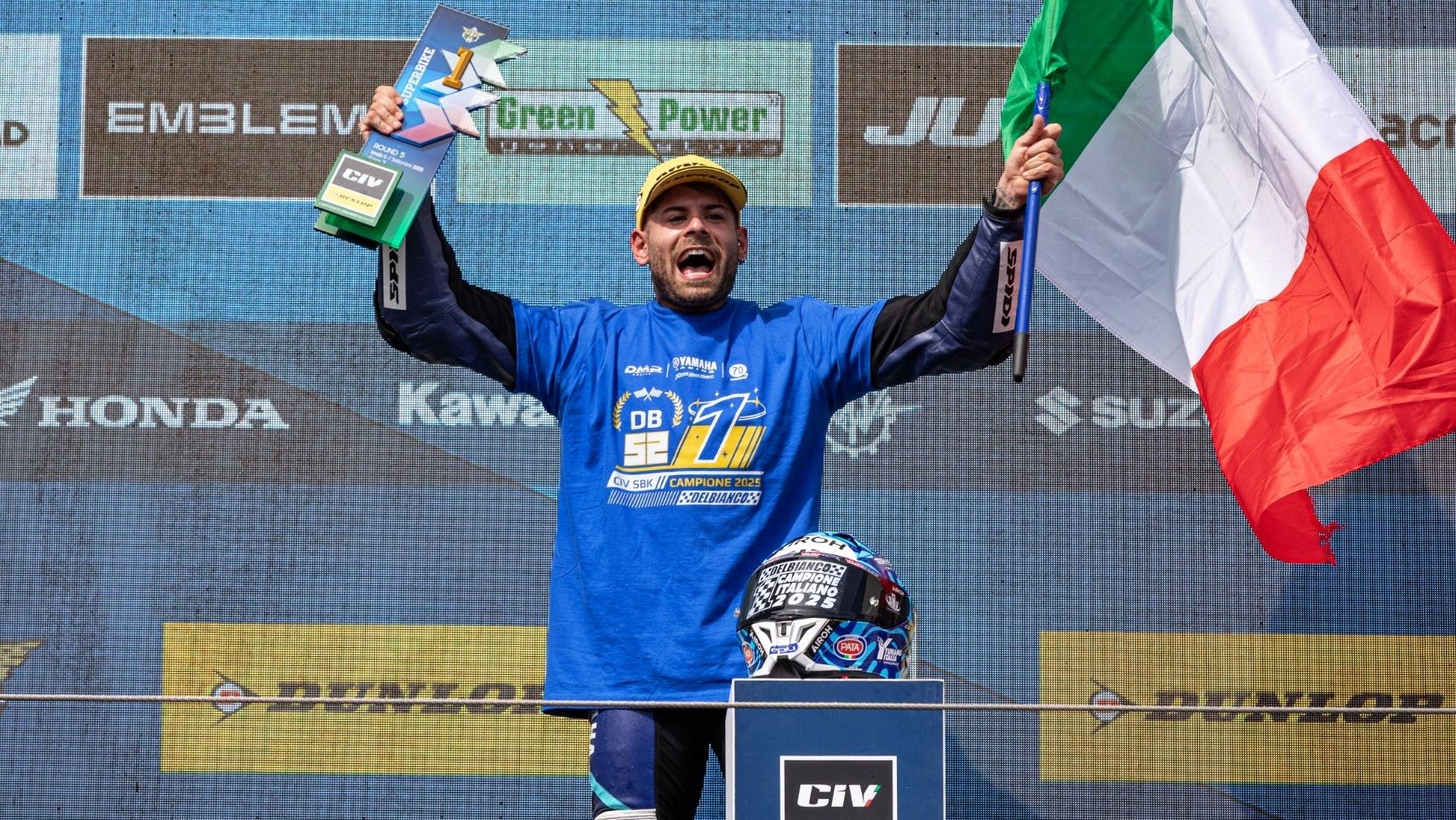Alessandro Delbianco es el campeón del CIV Superbike 2025