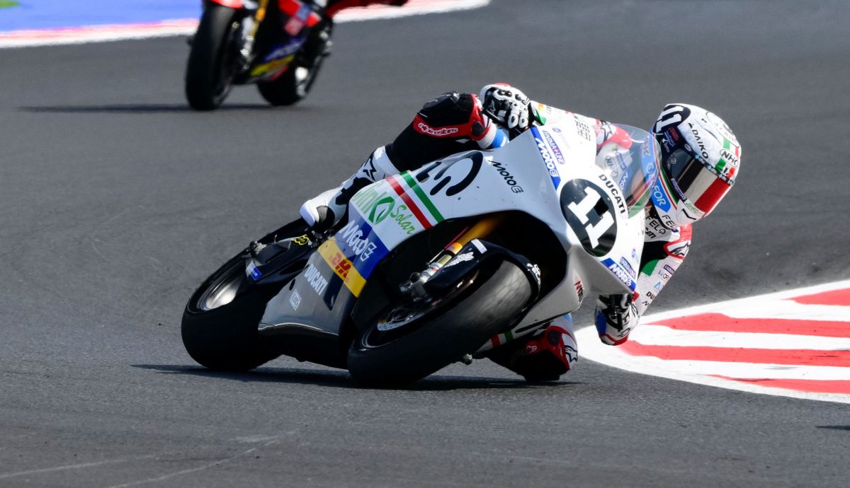Matteo Ferrari logró su séptima victoria en Misano