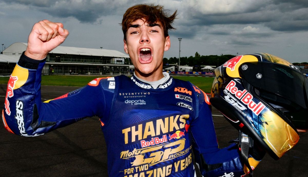 Brian Uriarte ha conquistado la MotoGP Rookies Cup 2025