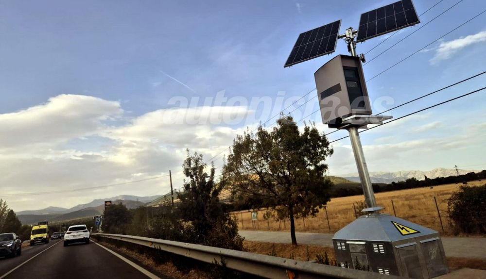 Nuevo radar ubicado en la carretera M 601, en la Comunidad de Madrid Nuevo radar ubicado en la carretera M 601, en la Comunidad de Madrid