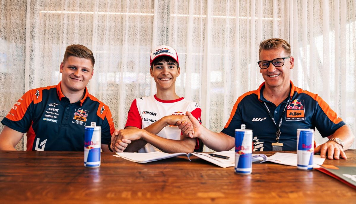 Brian Uriarte correrá en el Red Bull KTM Ajo en Moto3 2026