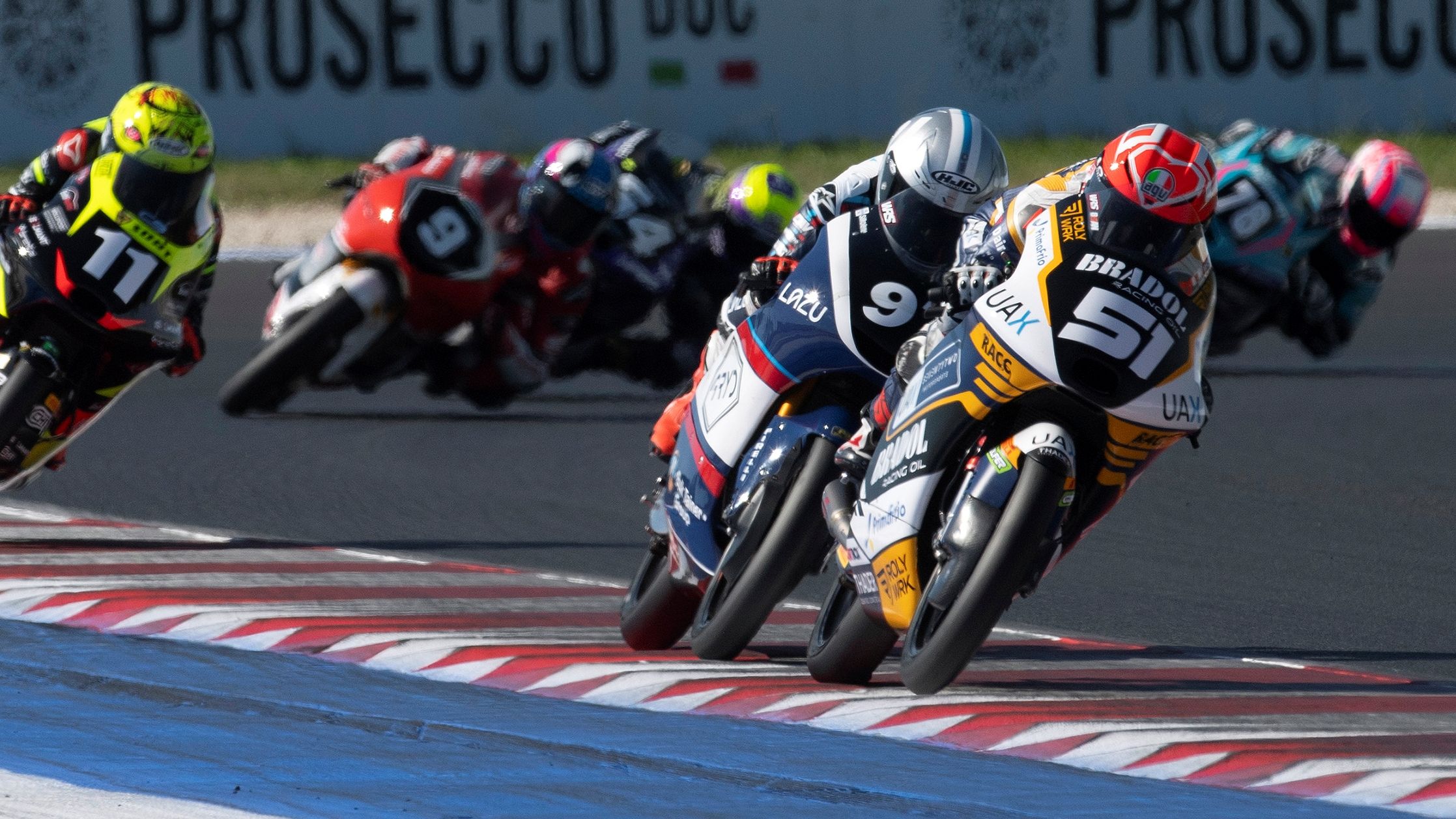 Brian Uriarte y Marco Morelli se han repartido los triunfos del JuniorGP en Misano