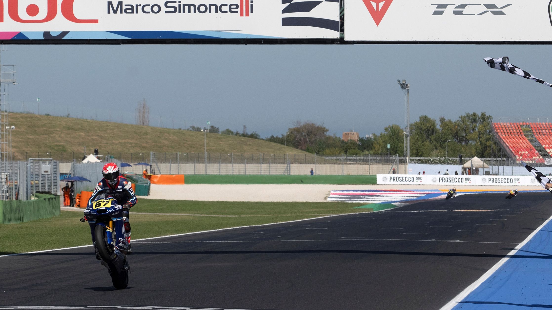 Alberto Surra se hacía con la victoria de Moto2 en Misano