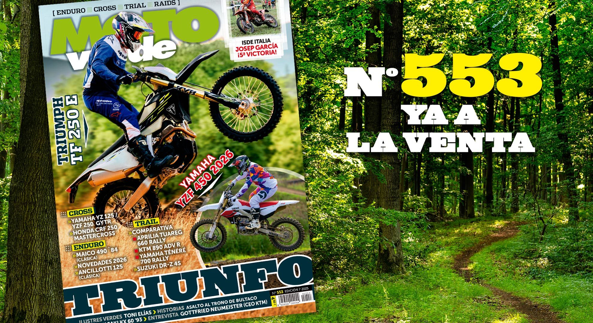 Moto Verde 553