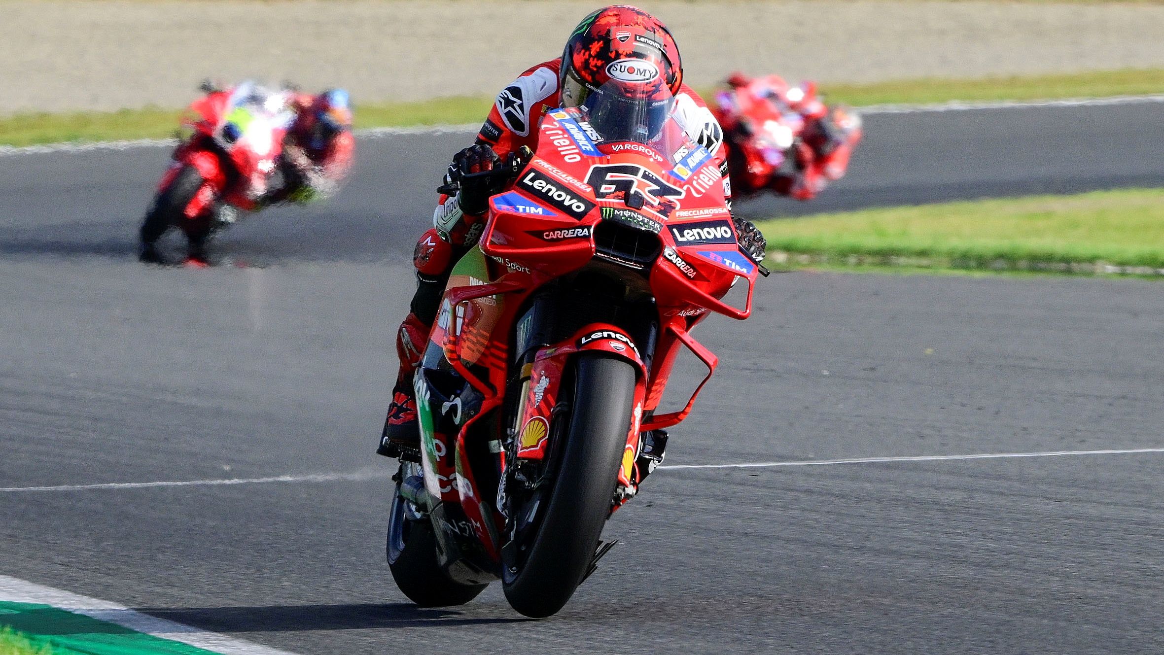 Pecco Bagnaia ha dominado el Sprint de Japón
