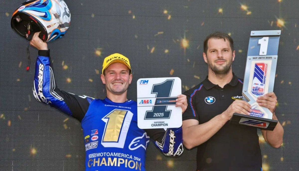 Cameron Beaubier se ha proclamado campeón del MotoAmerica Superbike 2025 y ya suma seis títulos en la categoría