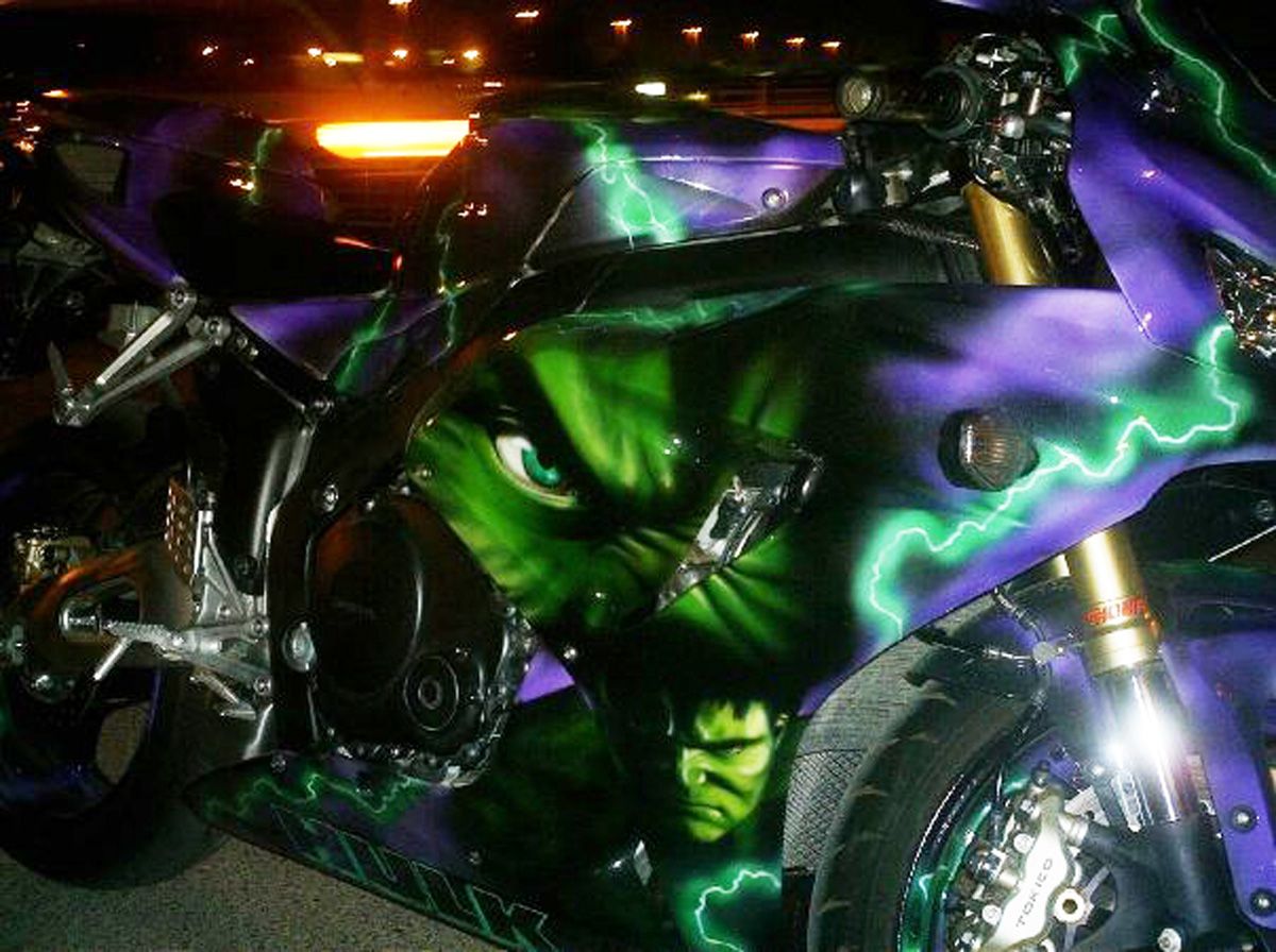 pintura aerografo pintura para moto12