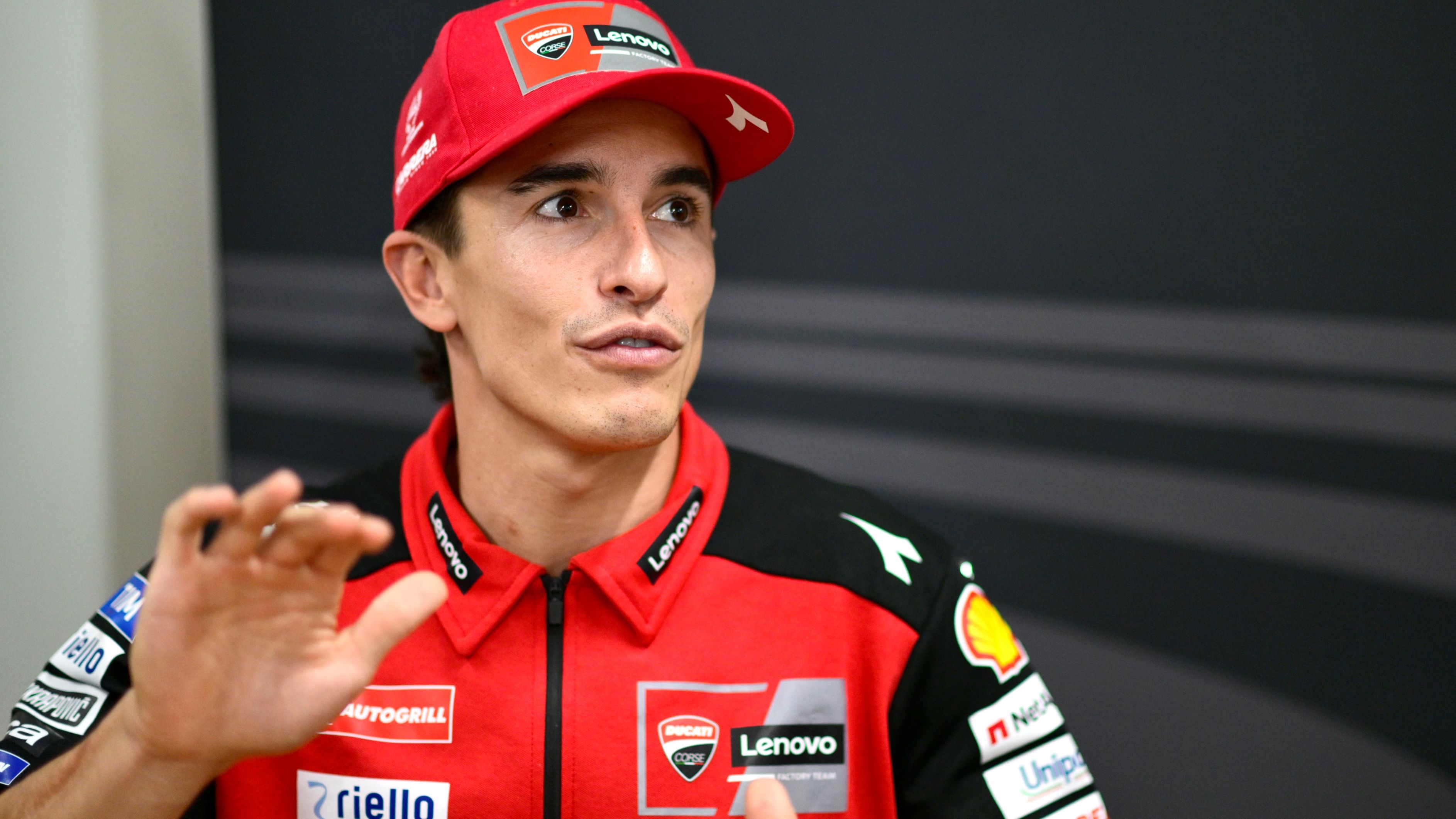 Marc Márquez en el pasado GP de Indonesia