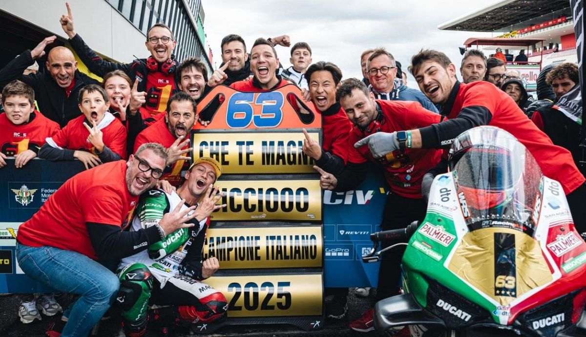 Davide Stirpe campeón del CIV Production Bike 2025