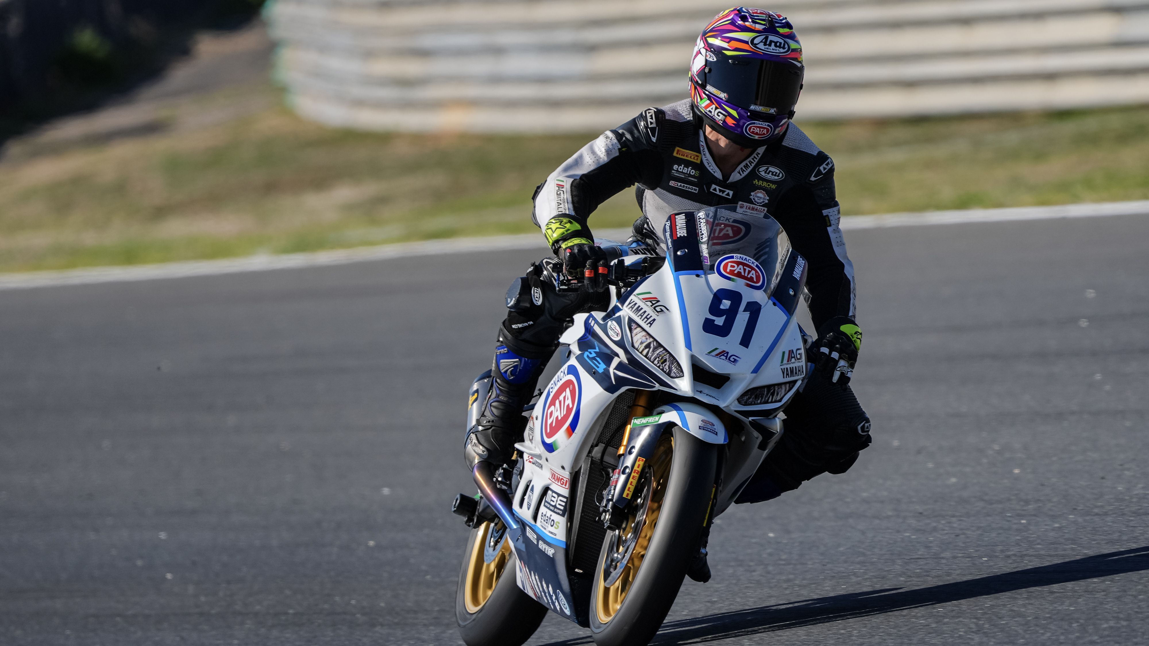 Matteo Vannucci ha ganado la primera carrera de SSP300 en Estoril (Foto: WorldSBK).