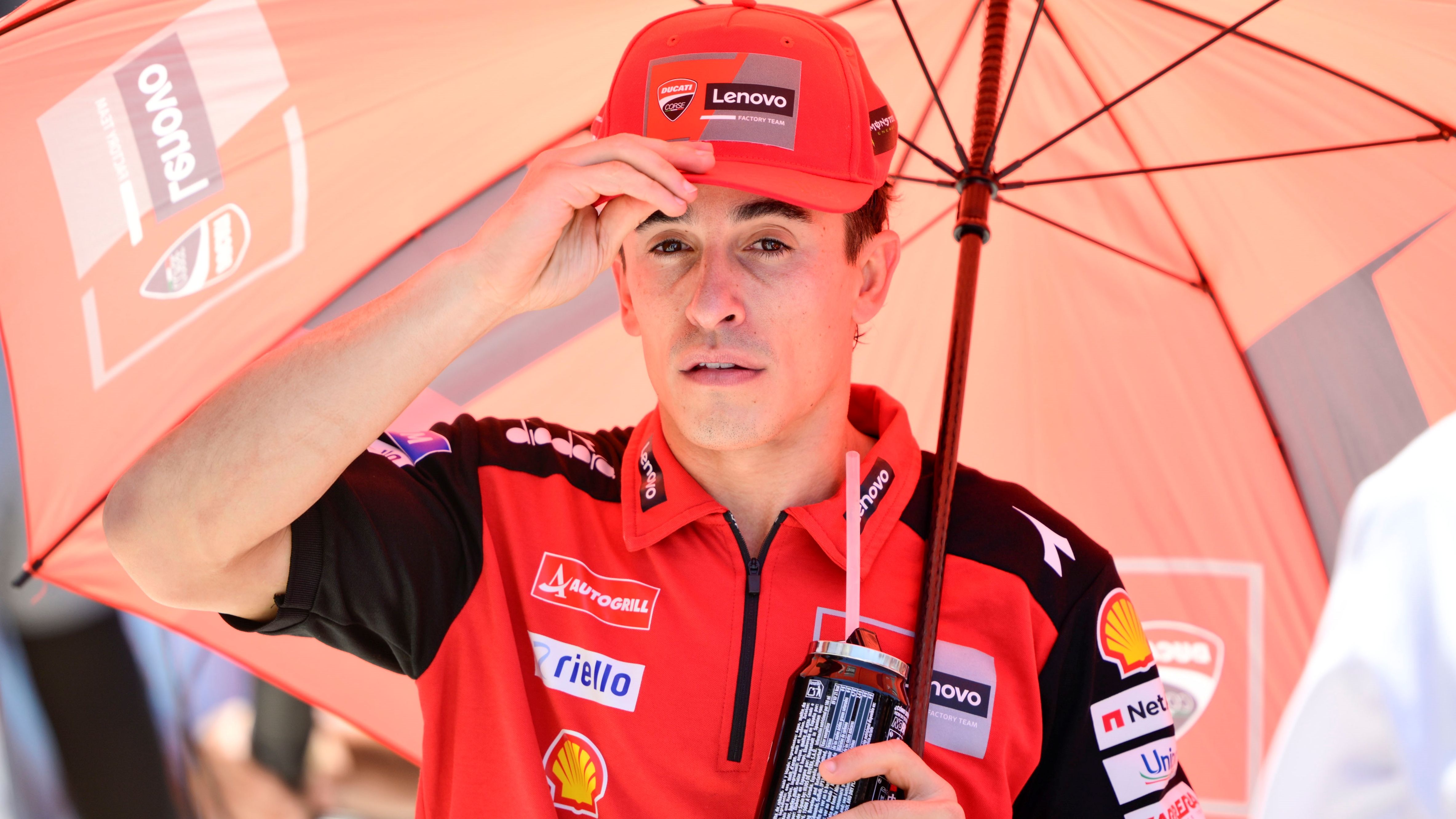 Marc Márquez en el pasado GP de Indonesia en Mandalika
