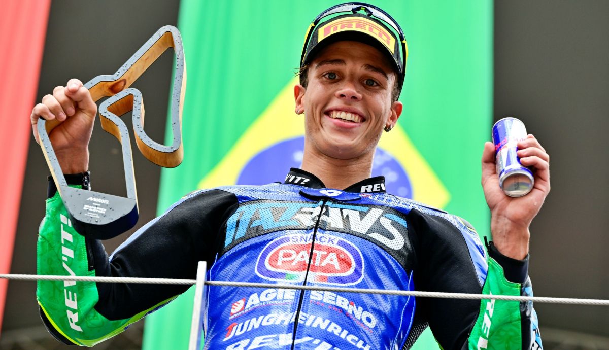 Diogo Moreira pondrá a Brasil en MotoGP casi dos décadas después