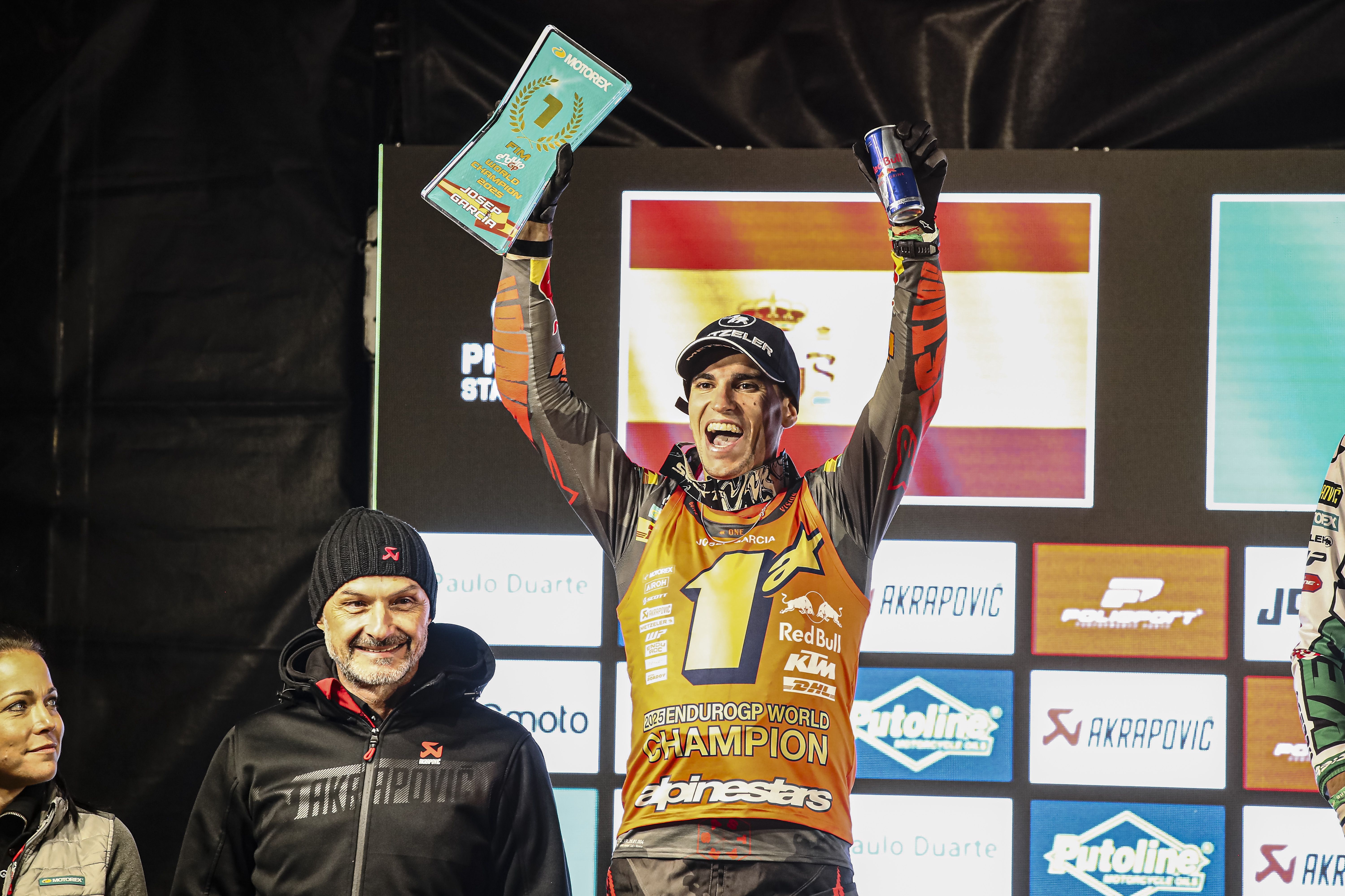 Fotos Josep García. Campéon del Mundo EnduroGP 2025.