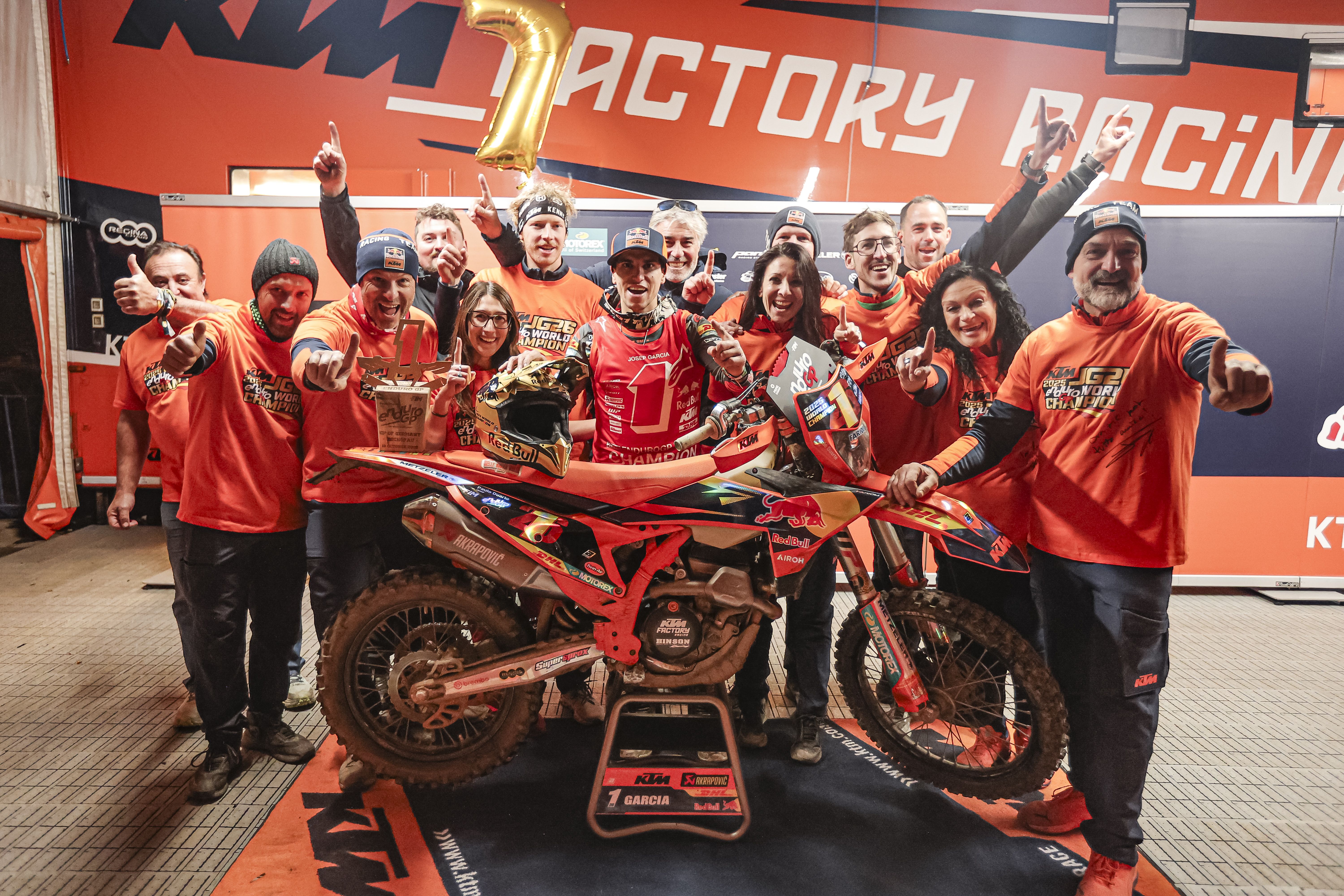 Fotos Josep García. Campéon del Mundo EnduroGP 2025.