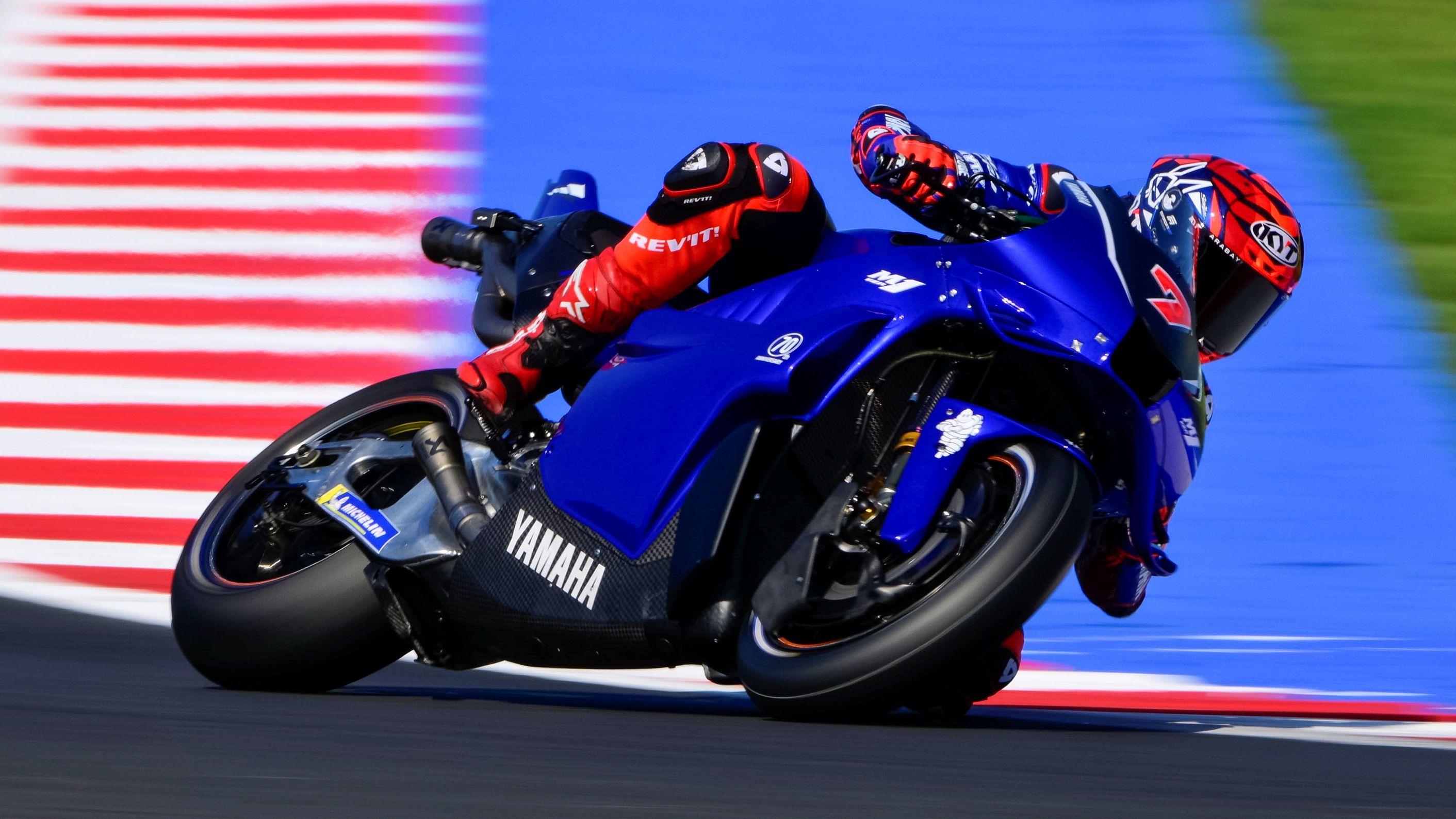 Augusto Fernández ya estrenó la Yamaha V4 en su wild card en Misano