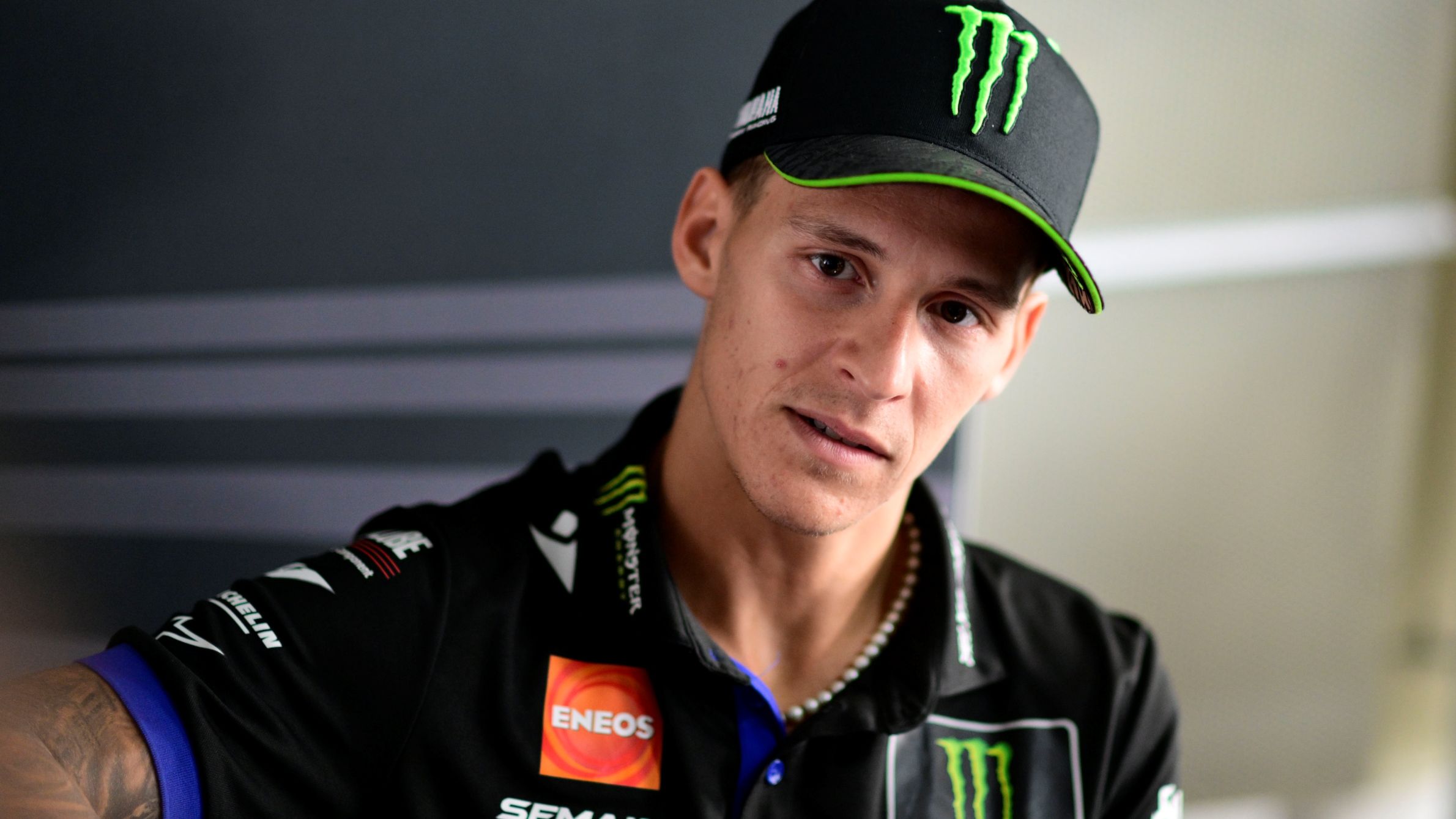 Fabio Quartararo en la previa del GP de Malasia de MotoGP 2025