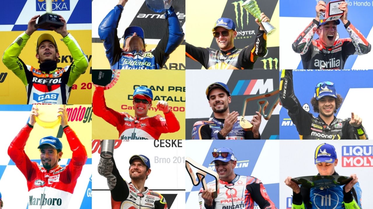 La primera victoria en MotoGP de los 11 equipos presentes en 2025
