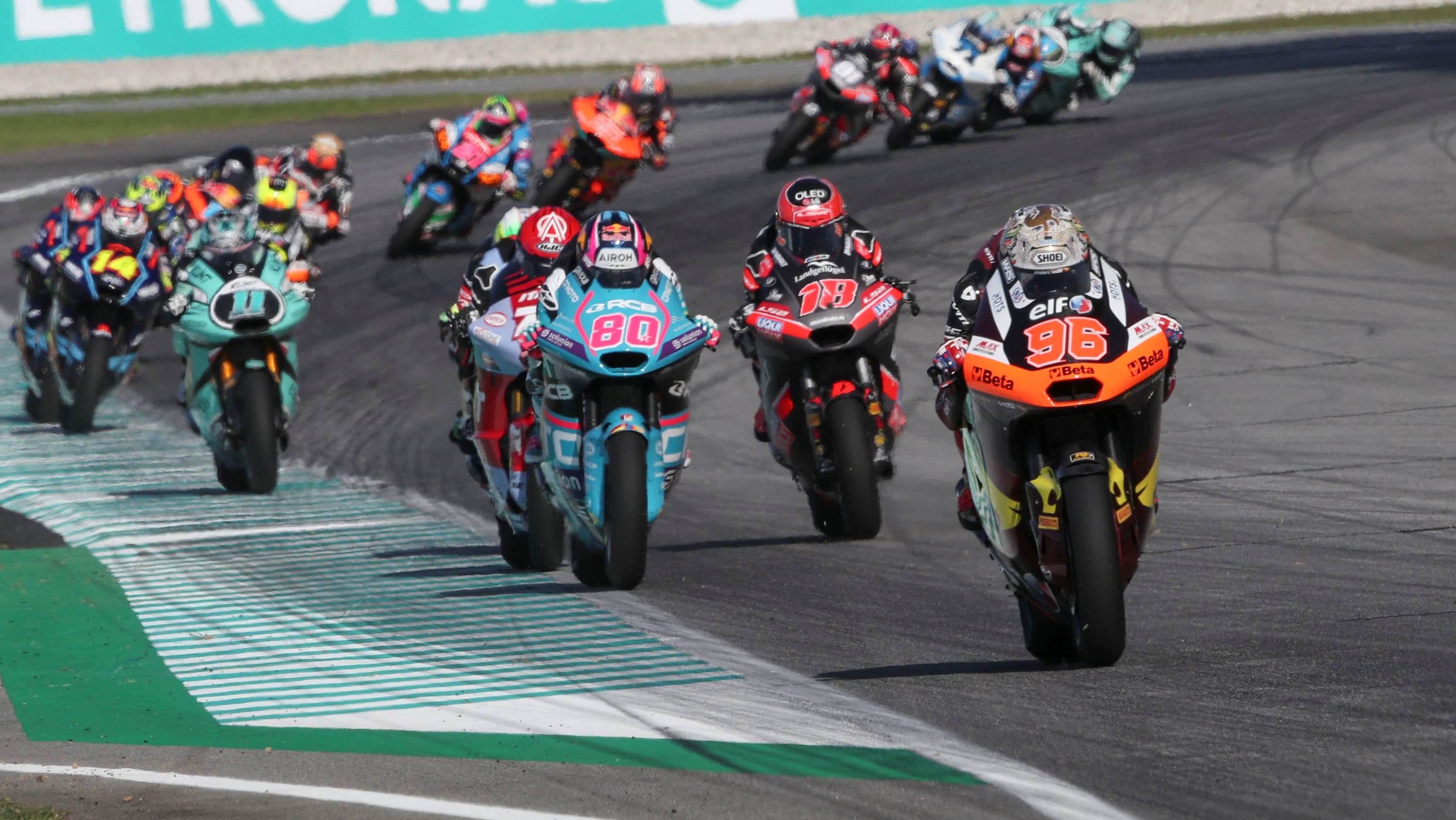 Jake Dixon empieza su escapada rumbo a la victoria, Moto2 Malasia 2025
