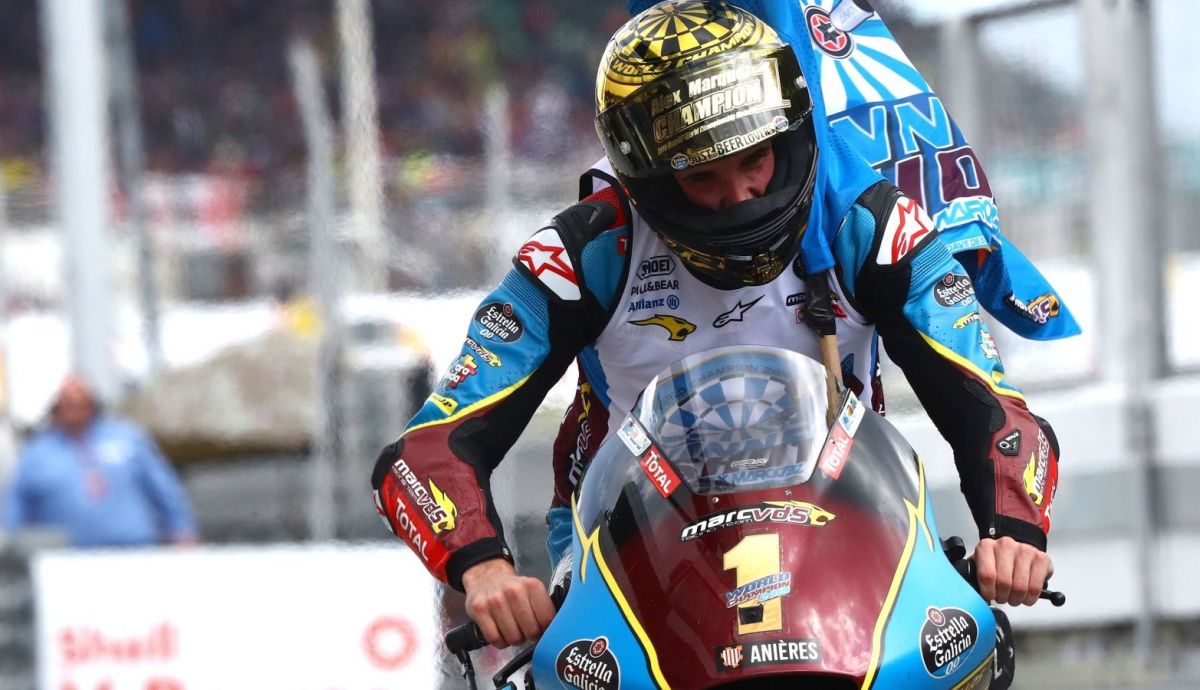 Álex Márquez fue campeón de Moto2 en 2019 Álex Márquez fue campeón de Moto2 en 2019